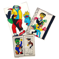 Christian ESCTAL (1955-2018) "Compositio