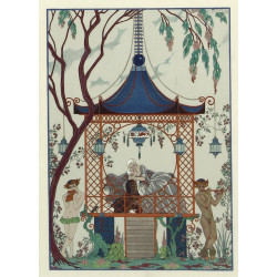 Georges BARBIER (1882-1932) "Rendez-vous