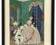 Georges BARBIER (1882-1932) "Elégante et
