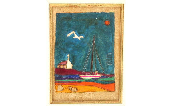 REM'S (XX-XXI) - "Voilier sur la côte",