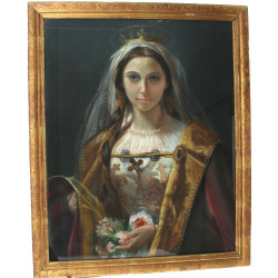 Ecole Française XIXème "Sainte Marie de 