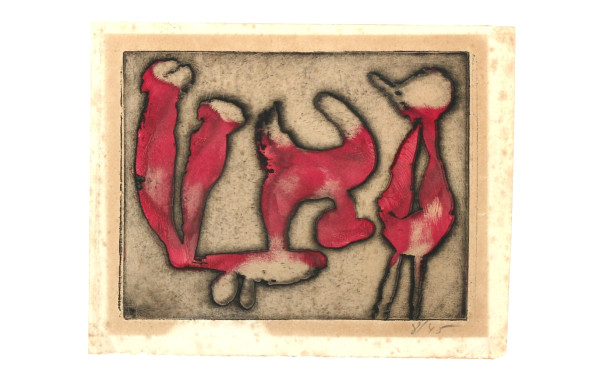 JOAN MIRO (1893-1983) D'après - Eau-fort