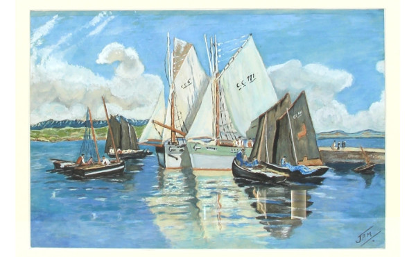 JAM Ecole Xxème "Le port de Concarneau",