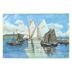 JAM Ecole Xxème "Le port de Concarneau",