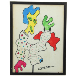 Christian ESCTAL (1955-2018) "Compositio