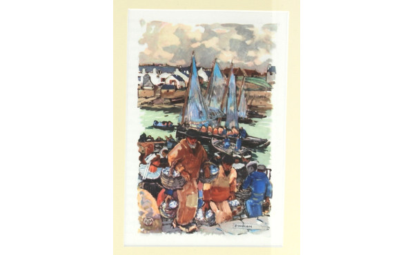 Mathurin MEHEUT (1882-1958) “Doëlan, ret