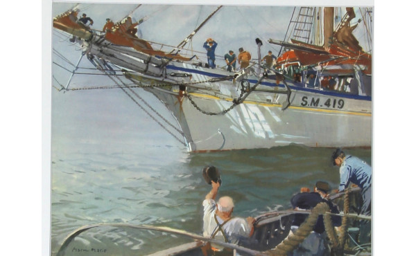 MARIN-MARIE (1901-1987) “Départ du trois