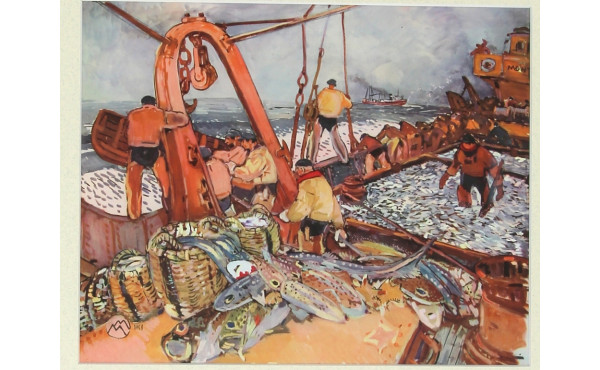 Mathurin MEHEUT (1882-1958) “L’équipage 