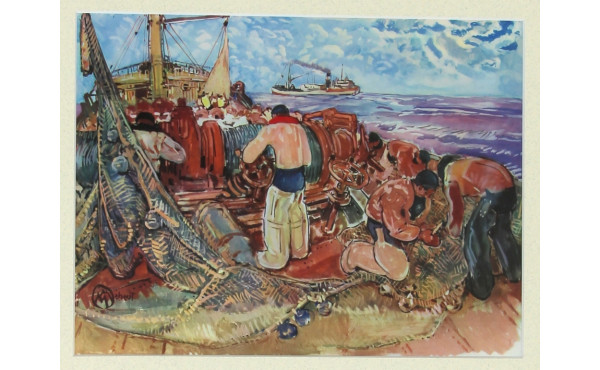 Mathurin MEHEUT (1882-1958) “Ramendage s