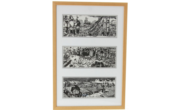 Mathurin MEHEUT (1882-1958) - 3 scènes d