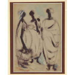 Elisabeth HAHN (1924-2021) "Femmes afric