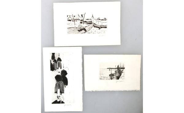 Jacques ROUQUIER (1932-2017) - Lot de 3 