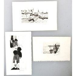 Jacques ROUQUIER (1932-2017) - Lot de 3 