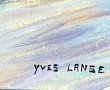 Yves LANGE (1926-2001) "Fermette en camp