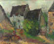 Georges BALLERAT (1902-2000) "Maison à l
