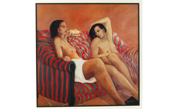 Jean-Pierre BALLAGNY (1939-2020) "Deux f