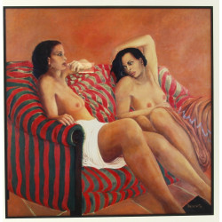 Jean-Pierre BALLAGNY (1939-2020) "Deux f