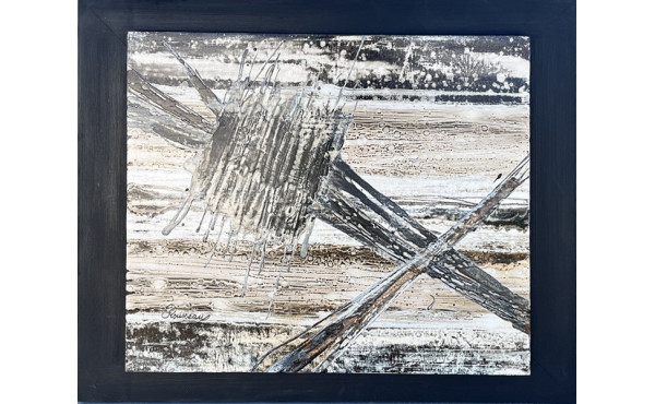 Claude ROUSSEAU (Xxème) "Composition noi