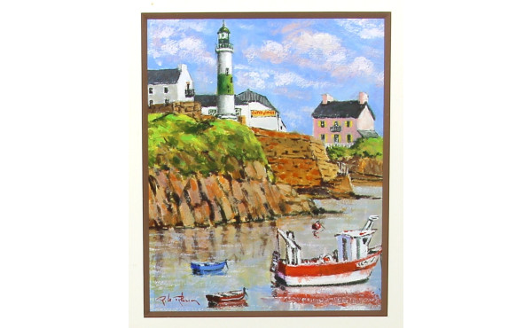 Robert LE RHUN (Xxème) "Doëlan, le phare