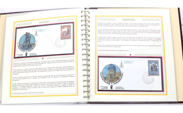 MOSCOU - Jeux Oympiques 1980 - Classeur 