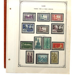 LAOS - Ensemble de TP neufs sur charnièr