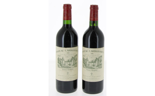 2 B Ch BARBONNIEUX rouge 1999 Pessac Leo