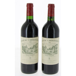 2 B Ch BARBONNIEUX rouge 1999 Pessac Leo