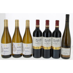 Lot de 7 bouteilles: - 3 B MEDOC La Tou