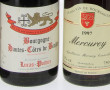 Lot de 4 bouteilles de BOURGOGNE: - 2 B