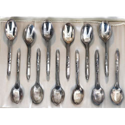 ERCUIS - 12 petites cuillères à moka en 