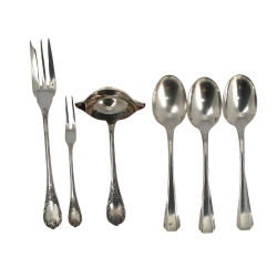 CHRISTOFLE - Décor "Marly" - Lot compren