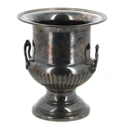 FLEURON - Seau à champagne en métal arge