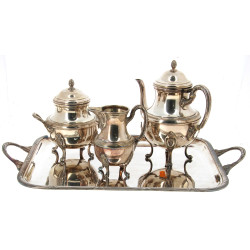 J.BRILLE (Orfèvre) - Service à café en m