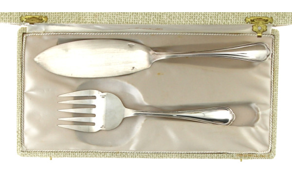 CHRISTOFLE - Couvert de service à poisso