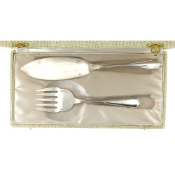 CHRISTOFLE - Couvert de service à poisso