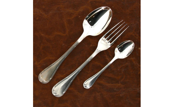 CHRISTOFLE - Ménagère en métal argenté d