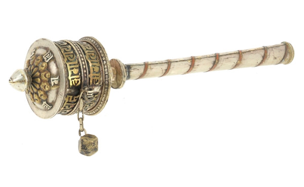 TIBET- Moulin à prière à main constitué 