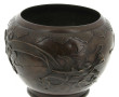 CHINE - Cache-pot en métal façon bronze 