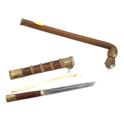 CHINE et JAPON - Lot comprenant une pipe