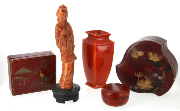 Chine et Japon - Lot comprenant 3 boîtes