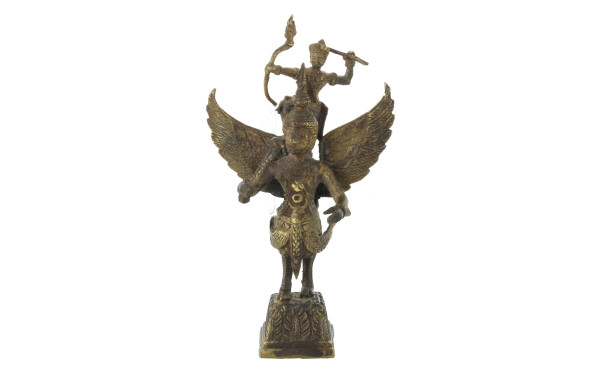 INDE - "Garuda et Vishnou", sujet en bro