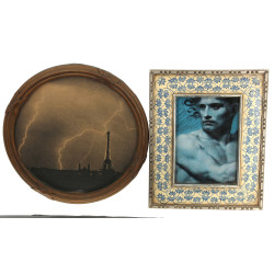 "La Tour Eiffel sous les orages", tirage