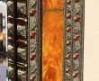 Miroir marocain en alliage d'argent, ins