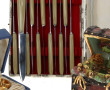 Lot comprenant un cendrier vintage en ve