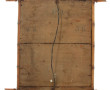 Miroir ancien encadrement bambou, 66 x 5