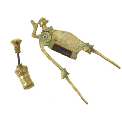 Ciseaux à bétel en laiton L 28,5 cm et u