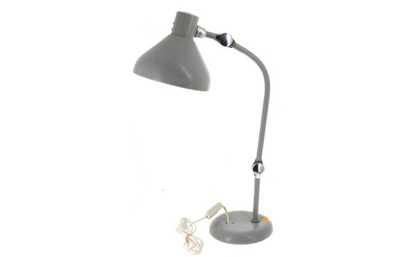 Lampe de bureau vintage en métal laqué g