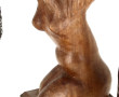 LE GUIRRIEC (Xxème) "Baigneuse", bois sc