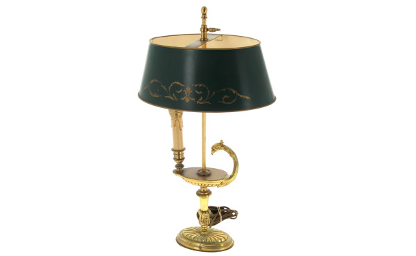 Lampe de bureau de style Empire en bronz