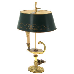 Lampe de bureau de style Empire en bronz